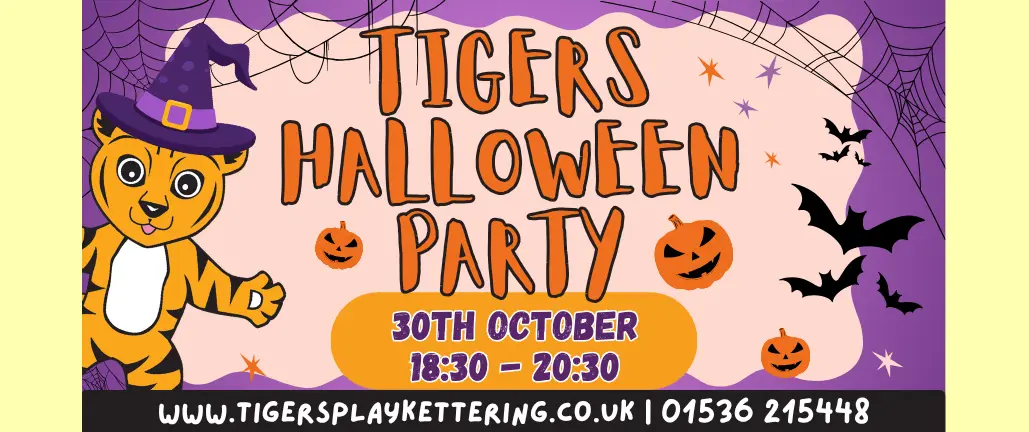 tigers play halloween slider
